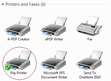 flip printer show